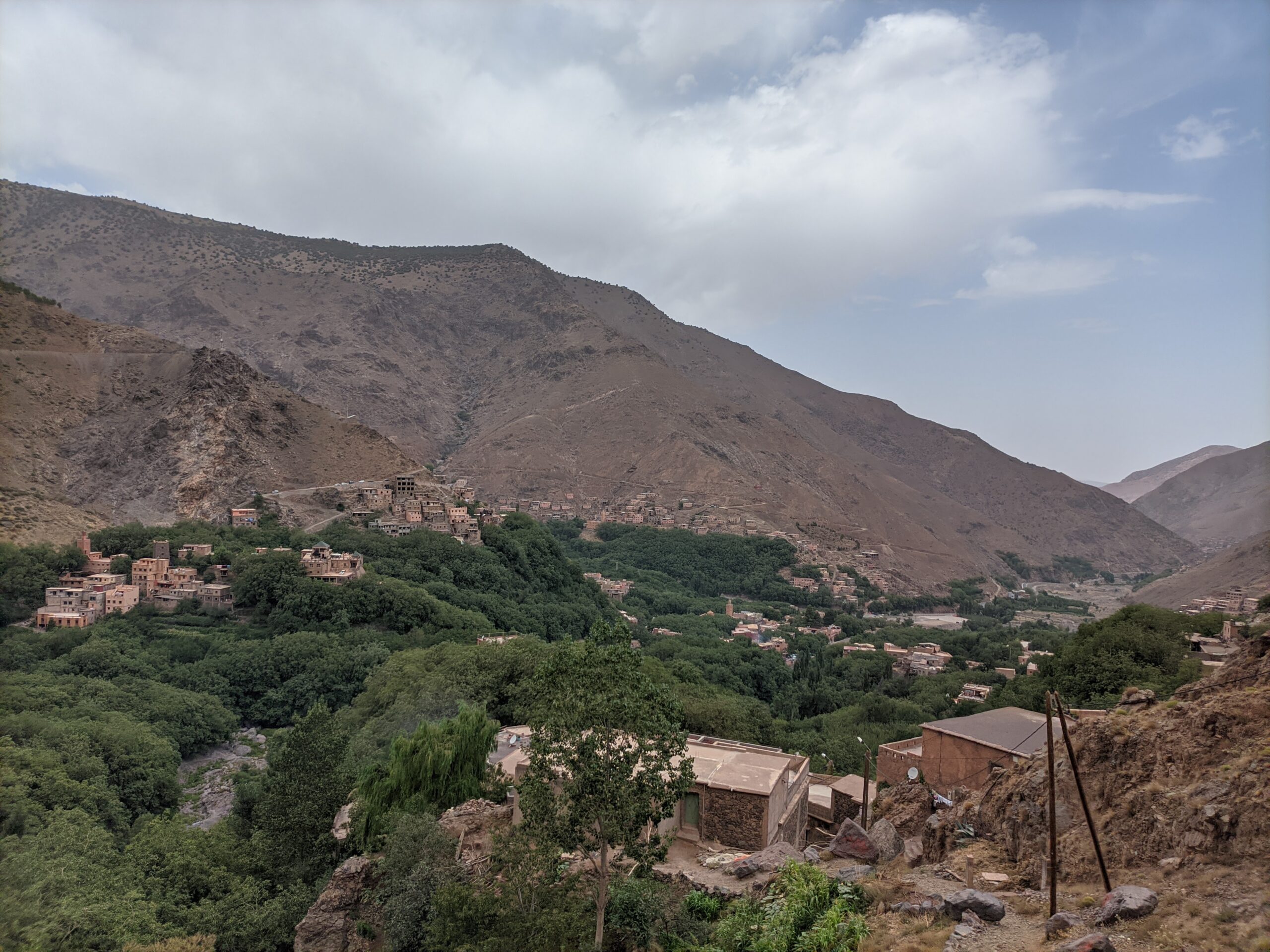 Atlas Mountains panoramic view